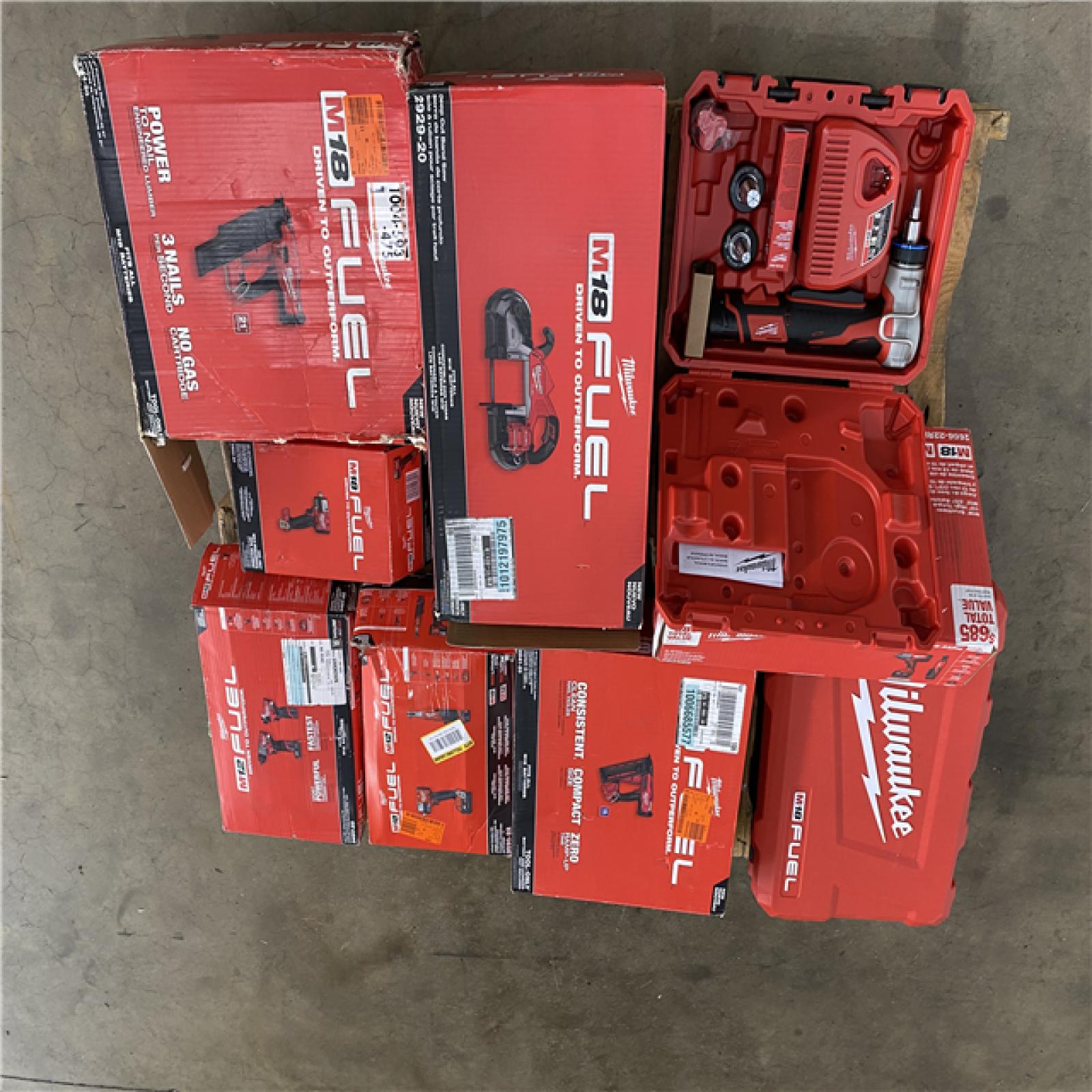 Houston Location AS IS - Tool Pallet