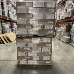 DALLAS LOCATION - NEW Integrated LED 4 in. Retro Fit 3000K 550 Lumen Dimmable Recessed Light White  Wet Rated (12-Pack) (120 UNITS)