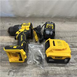 AS-IS DEWALT ATOMIC 20V Lithium-Ion Cordless 1/2 in. Hammer Drill Kit