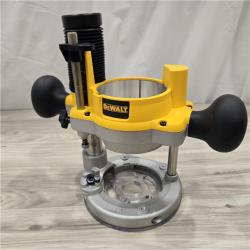 AS-IS DEWALT 12 Amp Corded Fixed and Plunge Base Router Kit
