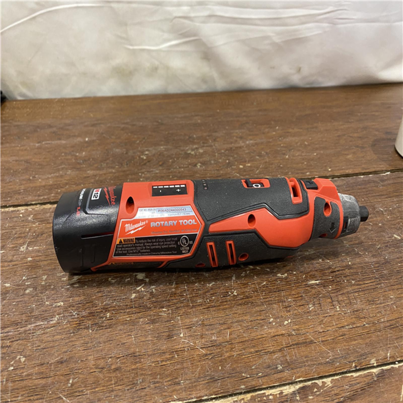 AS-IS MWK2525-21 12 V M12 Li-Ion Cordless Brushless Rotary Tool Kit