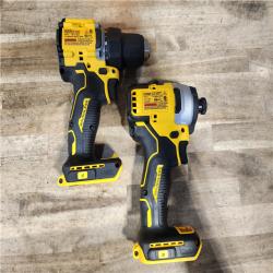 HOUSTON LOCATION - AS-IS DEWALT ATOMIC 20-Volt MAX Lithium-Ion Cordless Combo (2-Tool) Kit