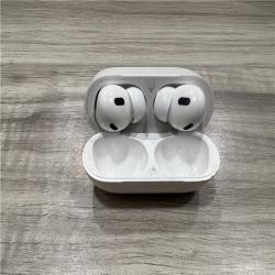 AS-IS Apple AirPods Pro (2nd Generation) with the USB-C MagSafe Charging Case