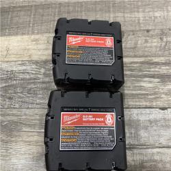 AS-IS Milwaukee 18-Volt Lithium-Ion XC Starter Kit with Two 5.0Ah Batteries and Charger