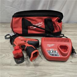 AS-IS Milwaukee 2420-21 - M12 Fuel Hackzall 12V Cordless Reciprocating Saw Kit