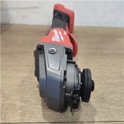 AS-IS Milwaukee FUEL 18V Lithium-Ion Brushless Cordless 4-1/2 in./5 in. Grinder with Variable Speed & Paddle Switch (Tool-Only)