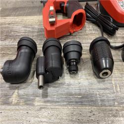 AS-IS Milwaukee  FUEL 12V Lithium-Ion Brushless Cordless 4-in-1 Installation 3/8 in. Drill Driver Kit