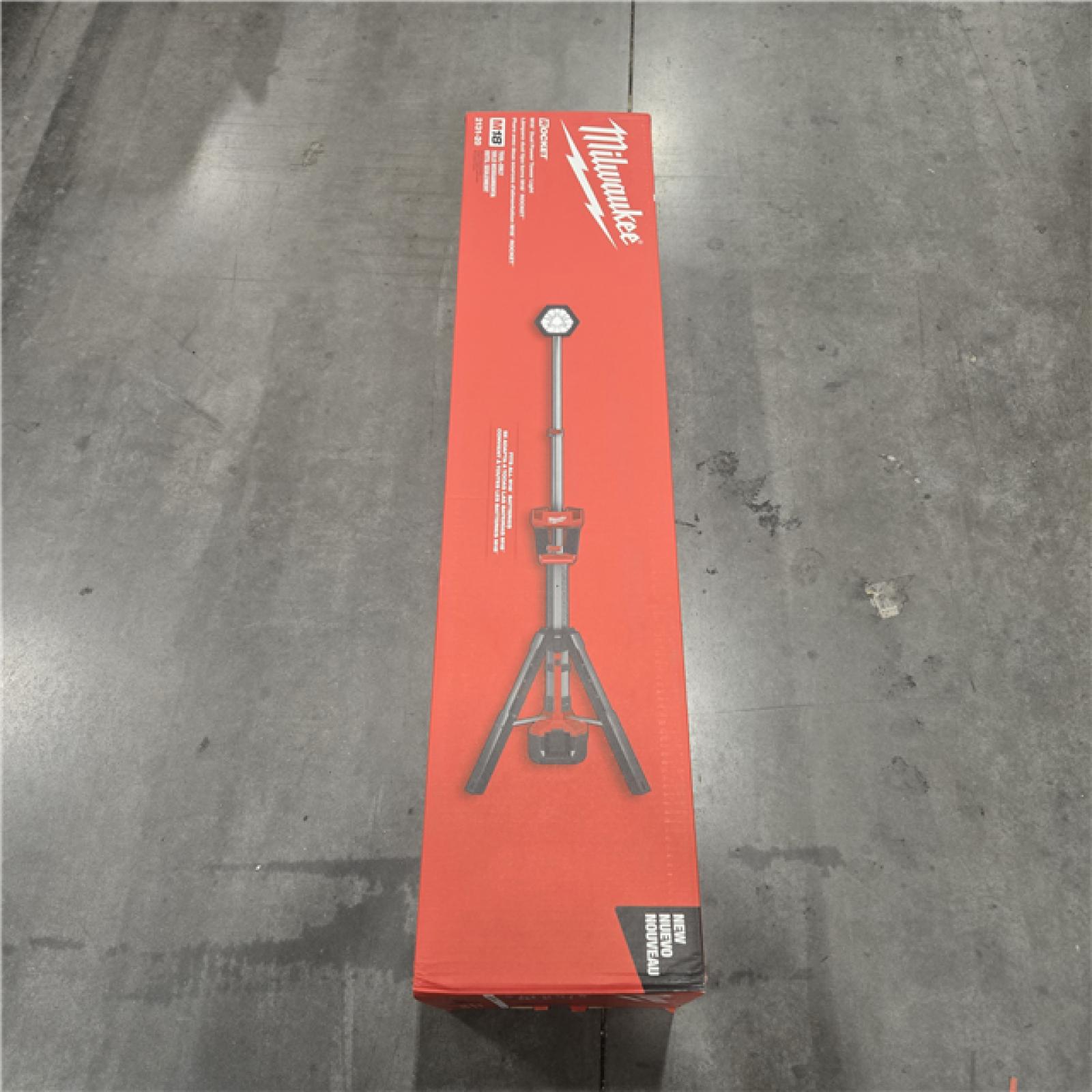 NEW! - Milwaukee M18 18V Cordless Rocket Dual Power Tower Light (Tool Only)