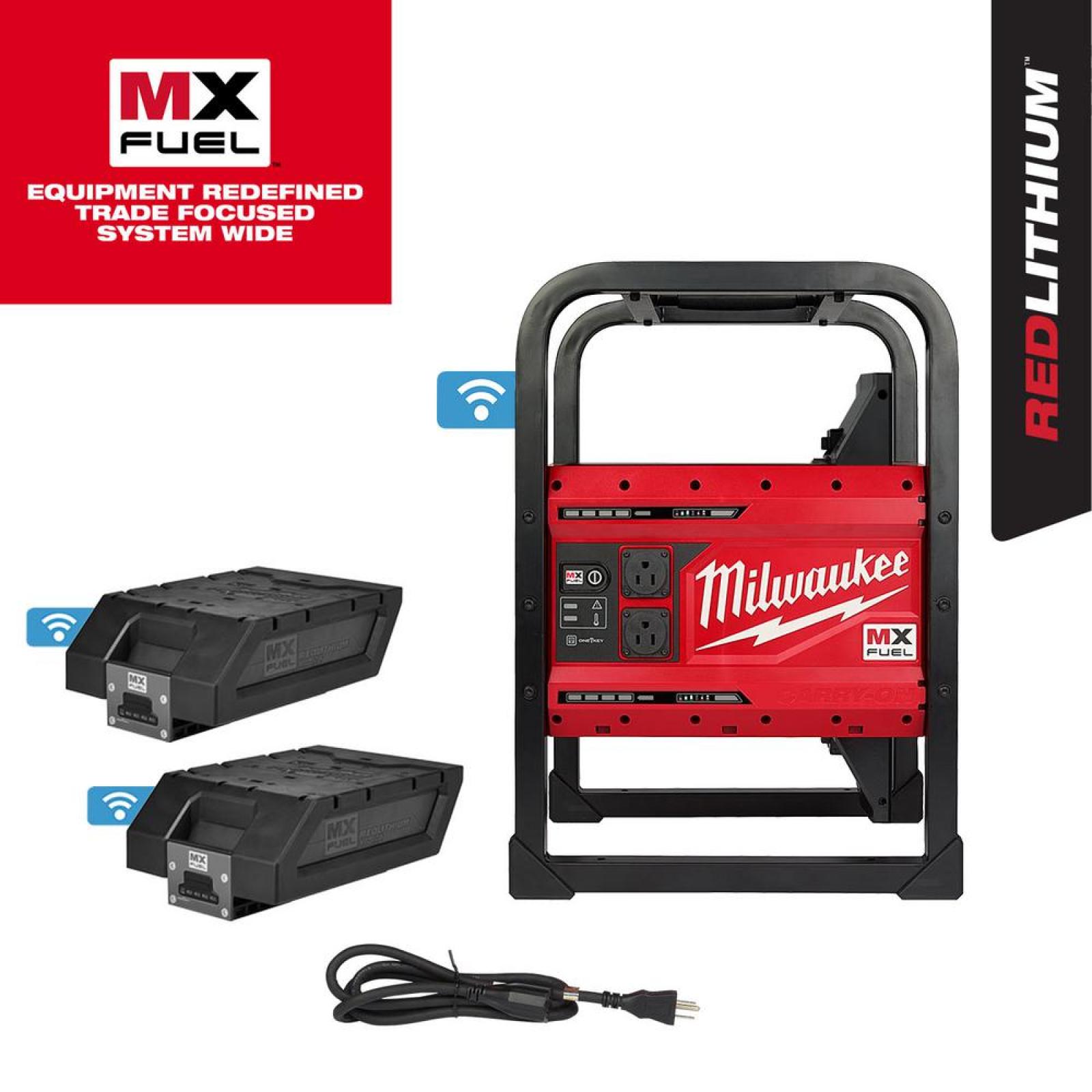As-Is- Milwaukee MX FUEL CARRY-on 3600W/1800W Power Supply