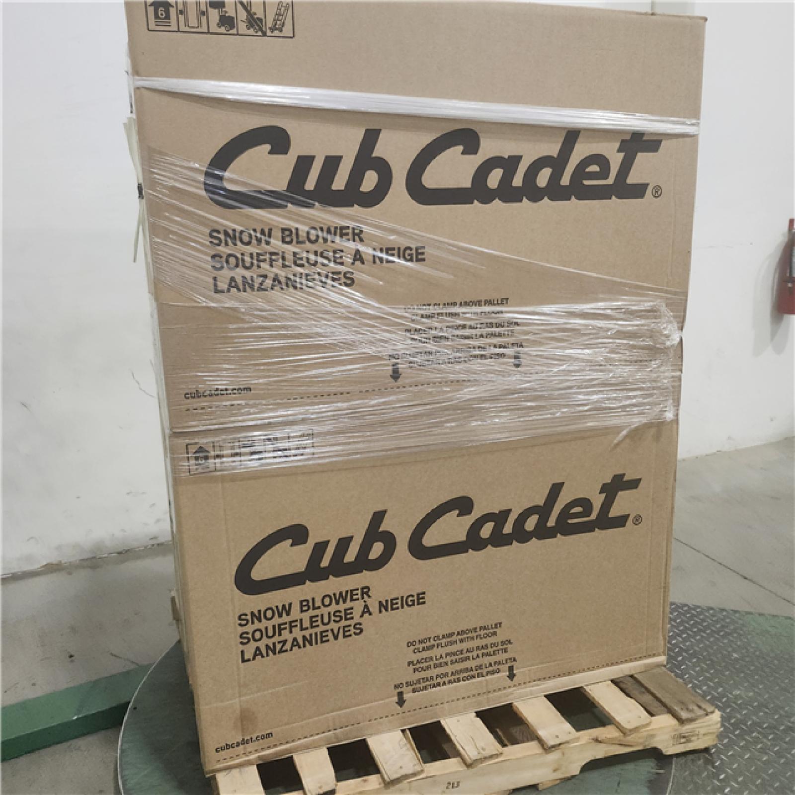 Dallas Location - As-Is Cub Cadet 2 in. x 24 in. 208 cc Electric Start Gas 2-Stage Snow Blower(Lot Of 2)