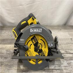 AS-IS DEWALT FLEXVOLT 60V MAX Cordless Brushless 7-1/4 in. Circular Saw with Brake (Tool Only)