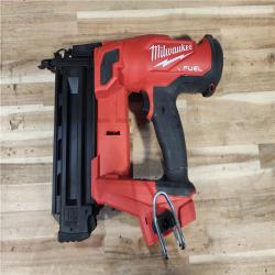 HOUSTON LOCATION - AS-IS Milwaukee  FUEL 18-Volt Lithium-Ion Brushless Cordless Gen II 18-Gauge Brad Nailer (Tool-Only)