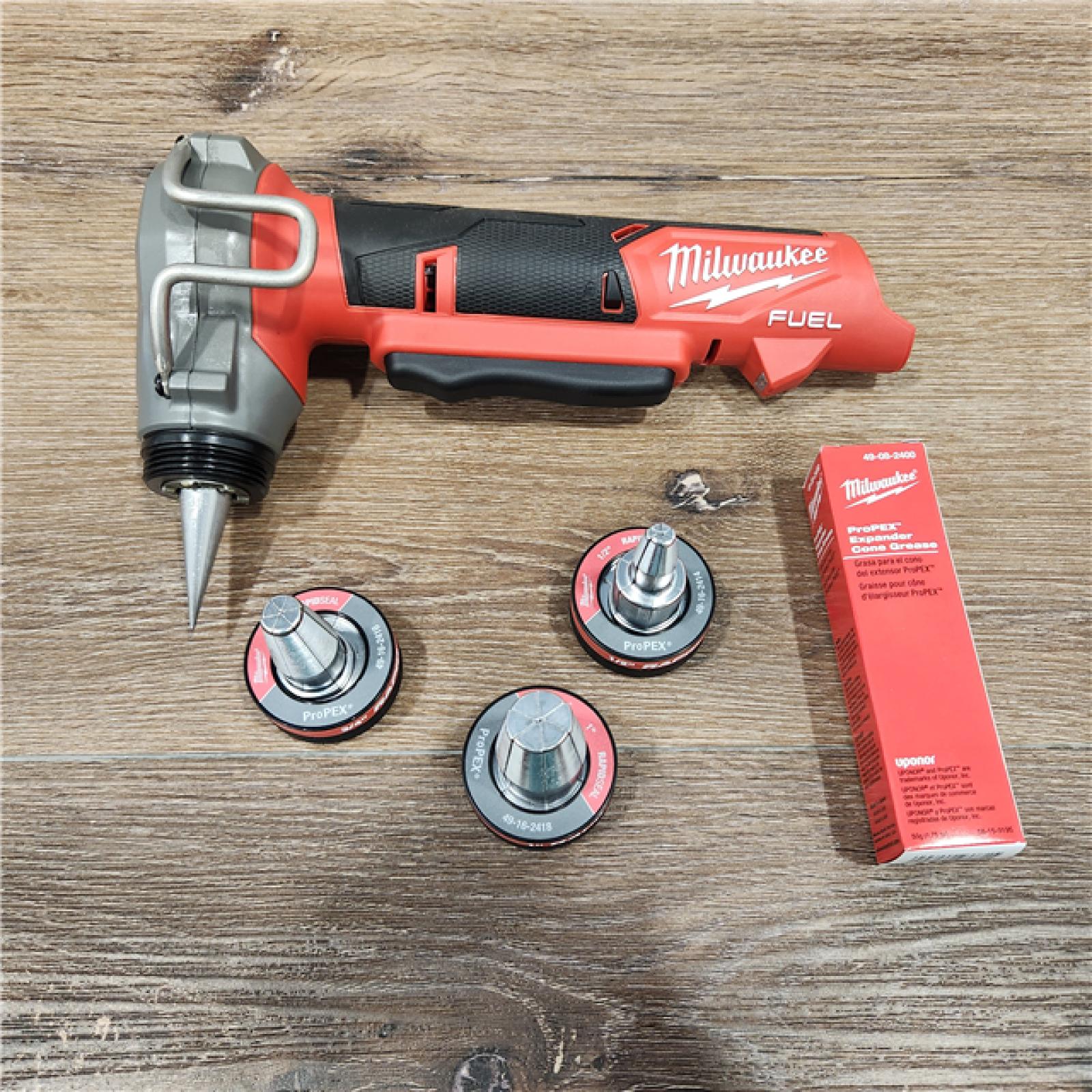 AS-IS Milwaukee 2532-20 M12 FUEL Brushless Lithium-Ion Uponor ProPEX PEX-a Cordless Tubing Expander (Tool Only)