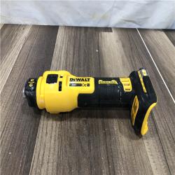 AS-IS DEWALT XR 20V Lithium-Ion Cordless Rotary Drywall Cut-Out Tool (Tool Only)