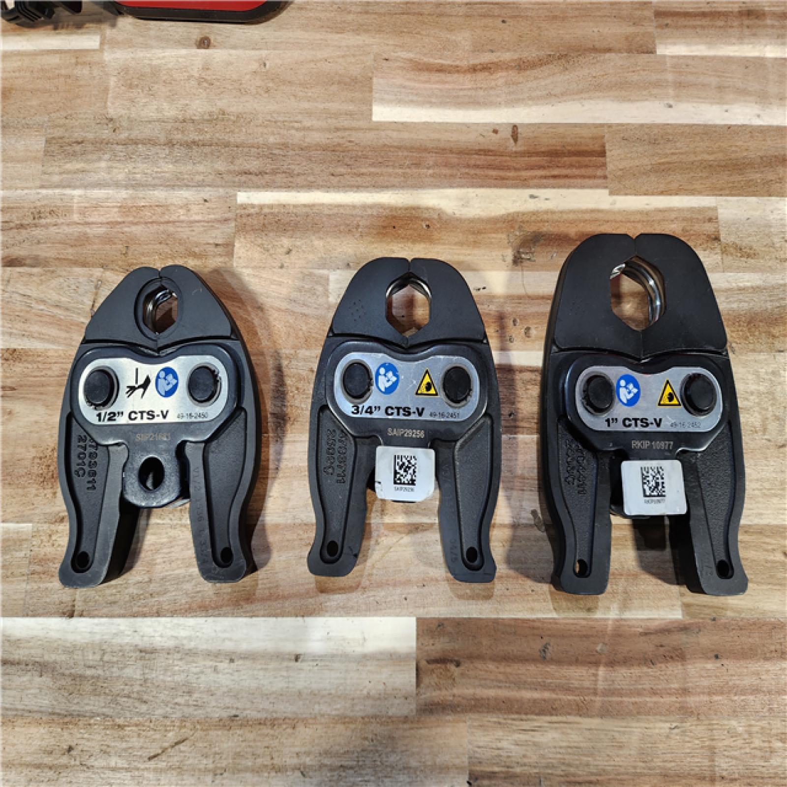 HOUSTON LOCATION - AS-IS M12 12-Volt Lithium-Ion Force Logic Cordless Press Tool Kit (3 Jaws Included) with Two 1.5 Ah Battery and Hard Case