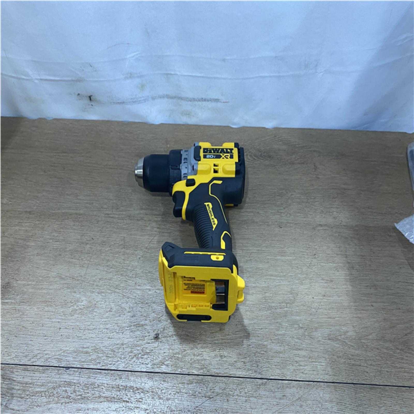 AS-IS DEWALT 20V MAX XR 1/2 Inch Drill Driver Kit - DCD801T1