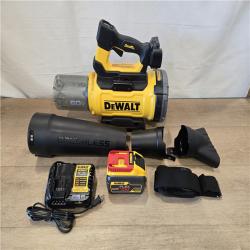 AS-IS DEWALT FLEXVOLT 60V MAX 160 MPH 760 CFM Cordless Axial Blower Kit