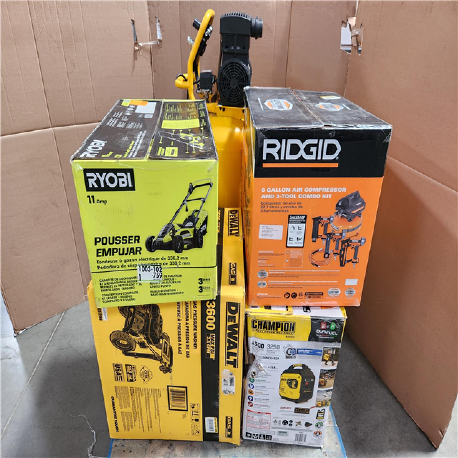 CALIFORNIA AS-IS OUT DOOR POWER EQUIPMENT