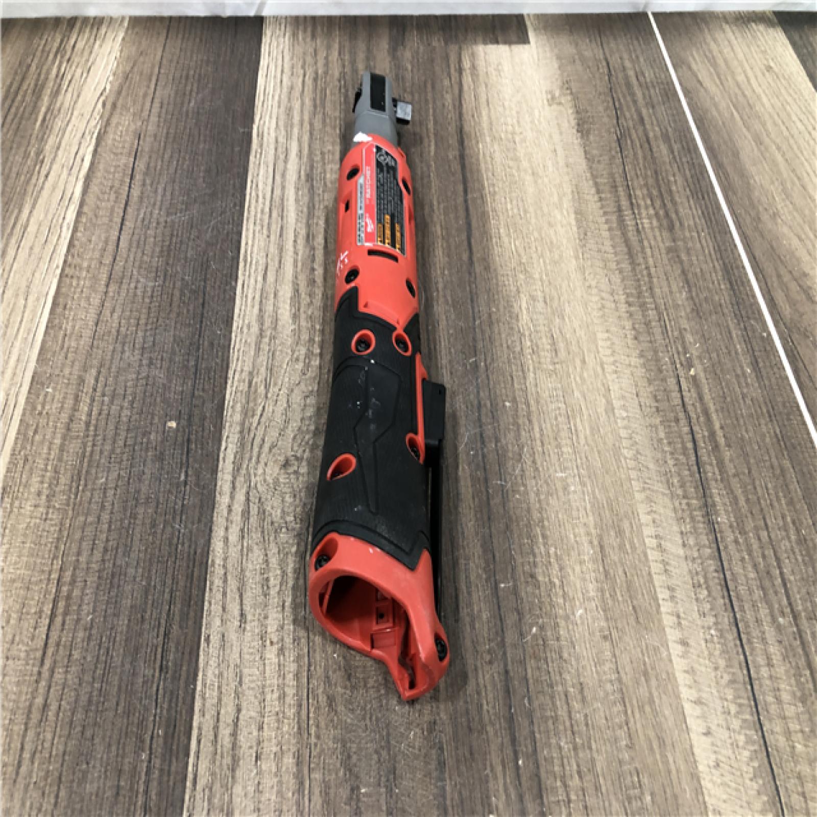 AS-IS Milwaukee FUEL 12V Lithium-Ion Compact 3/8 in. Cordless Ratchet (Tool-Only)