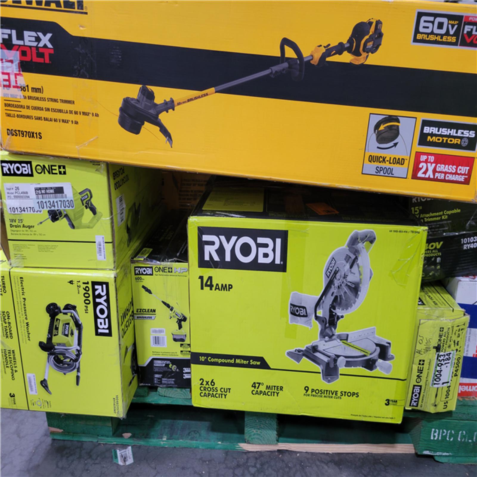 CALIFORNIA AS-IS TOOL PALLET