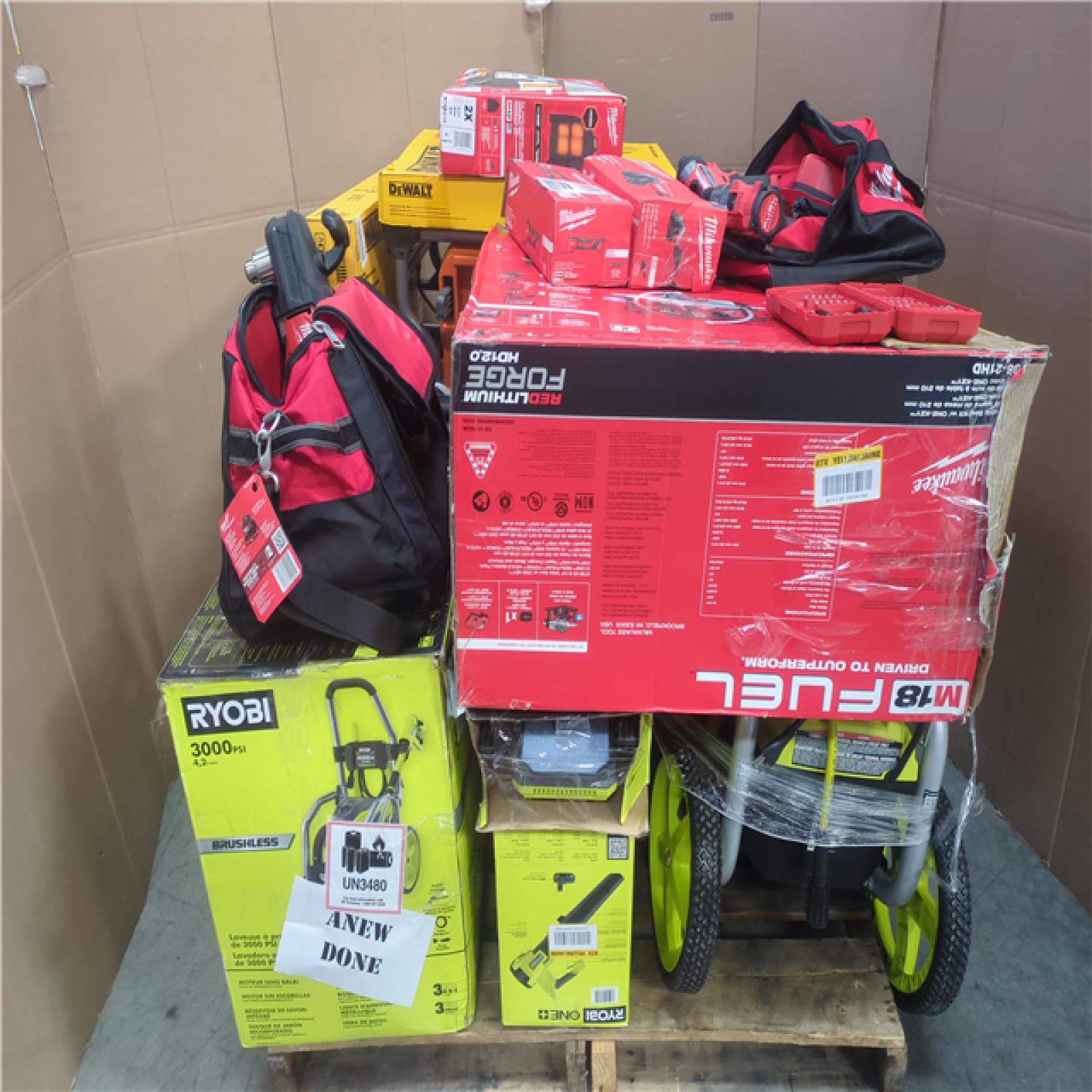 CALIFORNIA AS-IS TOOL PALLET