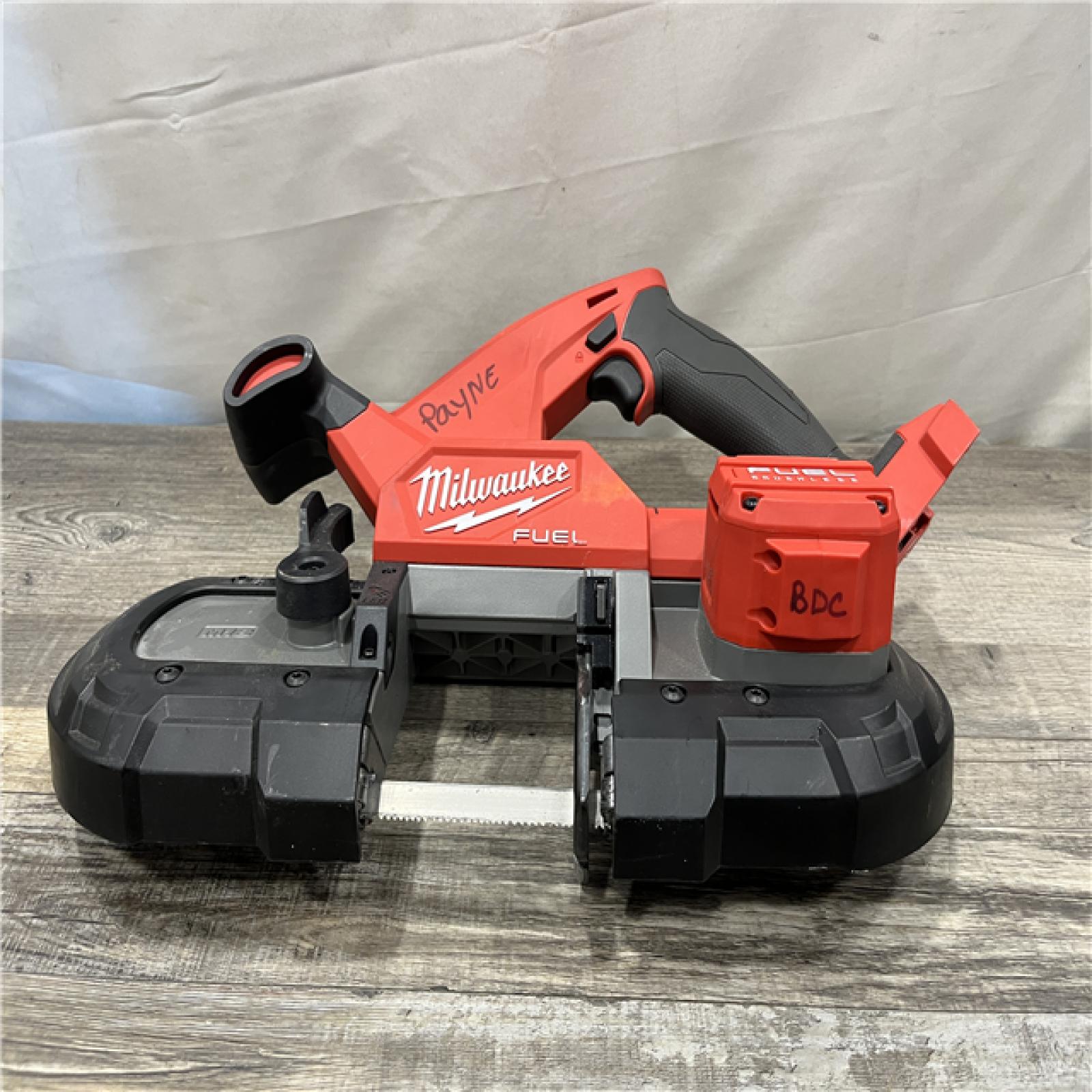 AS-IS Milwaukee FUEL 18V Lithium-Ion Brushless Cordless Compact Bandsaw (Tool-Only)