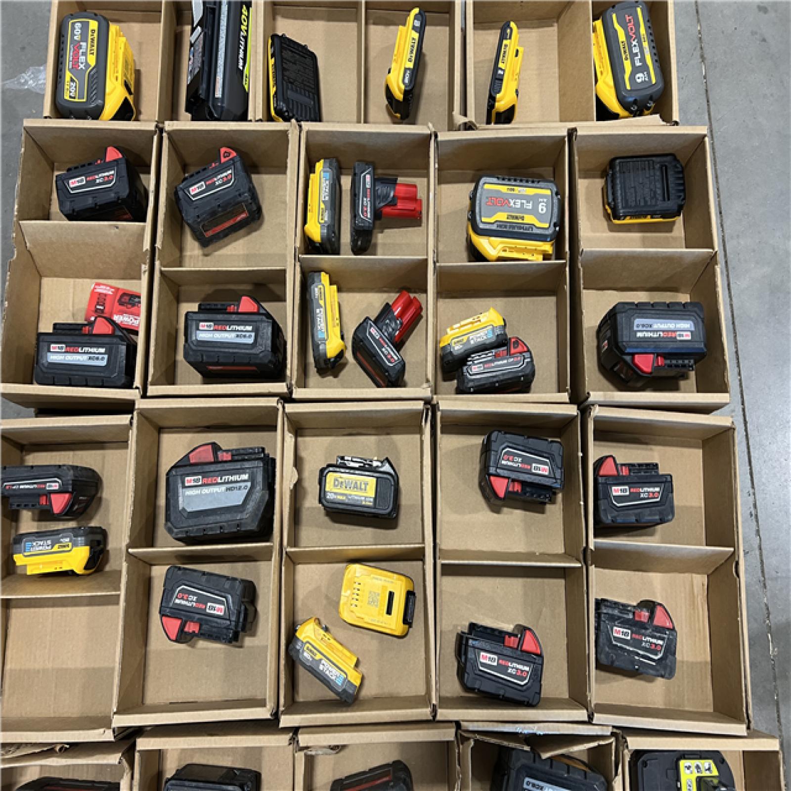 DALLAS LOCATION-  AS-IS BATTERY PALLET