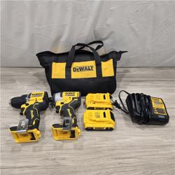 AS-IS Dewalt DCK225D2 20V MAX ATOMIC Compact Cordless Drill Driver and Impact Driver Combo Kit