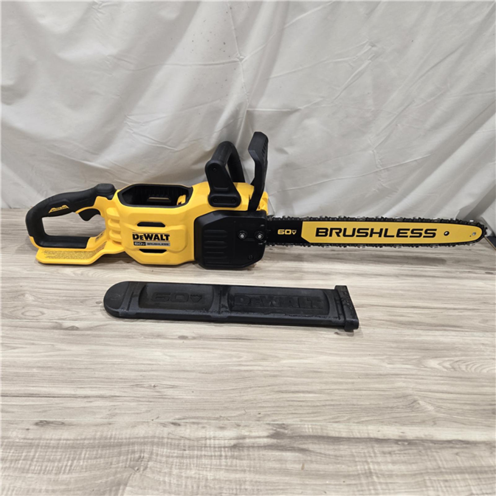 AS-IS DEWALT DCCS672B FLEXVOLT 60V MAX Cordless 18 Chainsaw (Tool Only)