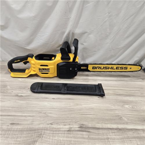 AS-IS DEWALT DCCS672B FLEXVOLT 60V MAX Cordless 18 Chainsaw (Tool Only)