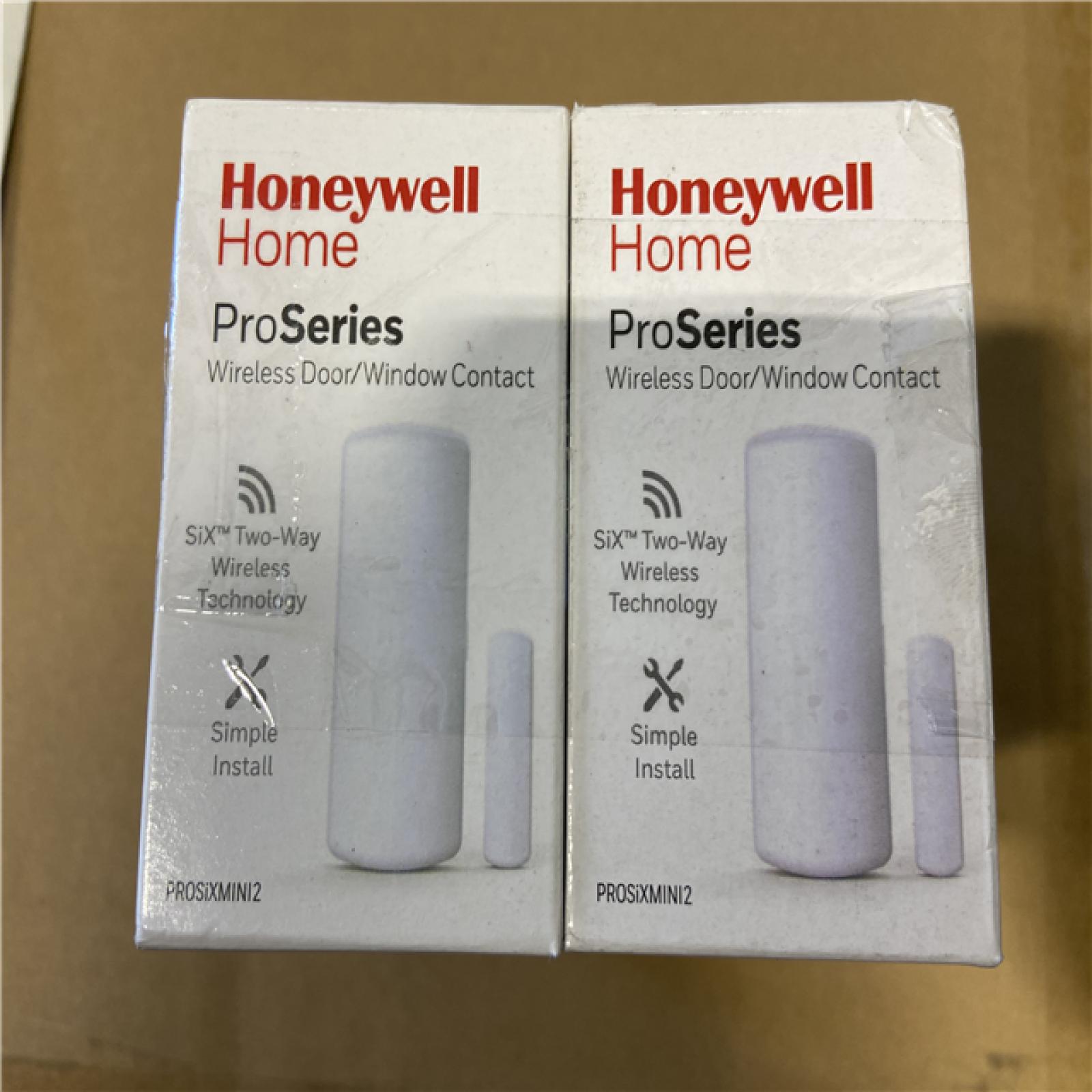 NEW! - Honeywell Home PROSIXMINI2 ProSeries 2-Way Mini Wireless Door/Window Sensor - (10 UNITS)