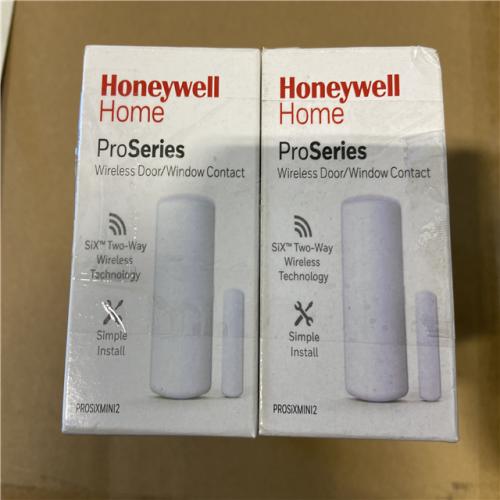 NEW! - Honeywell Home PROSIXMINI2 ProSeries 2-Way Mini Wireless Door/Window Sensor - (10 UNITS)