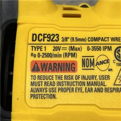 AS-IS DEWALT ATOMIC 20V MAX Cordless Brushless 3/8 in.Variable Speed Impact Wrench (Tool Only)