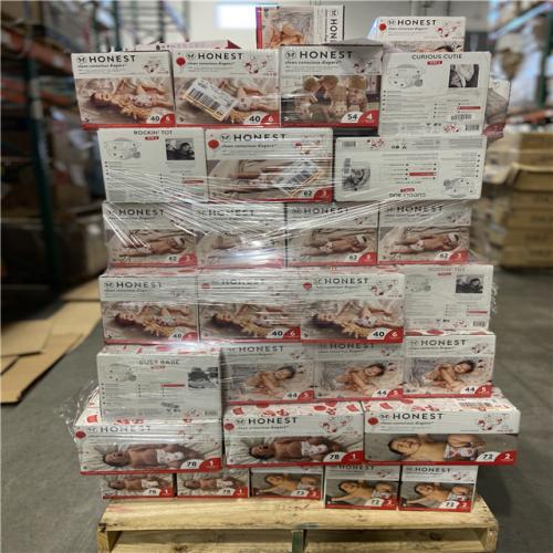 DALLAS LOCATION - BULLSEYE MIXED HONEST DIAPERS PALLET