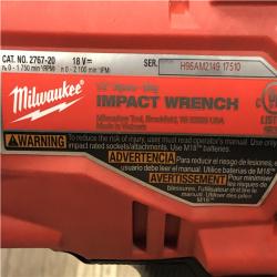 AS-IS Milwaukee M18 FUEL 18-Volt Lithium-Ion Brushless Cordless 1/2 in. Impact Wrench with Friction Ring (Tool-Only)