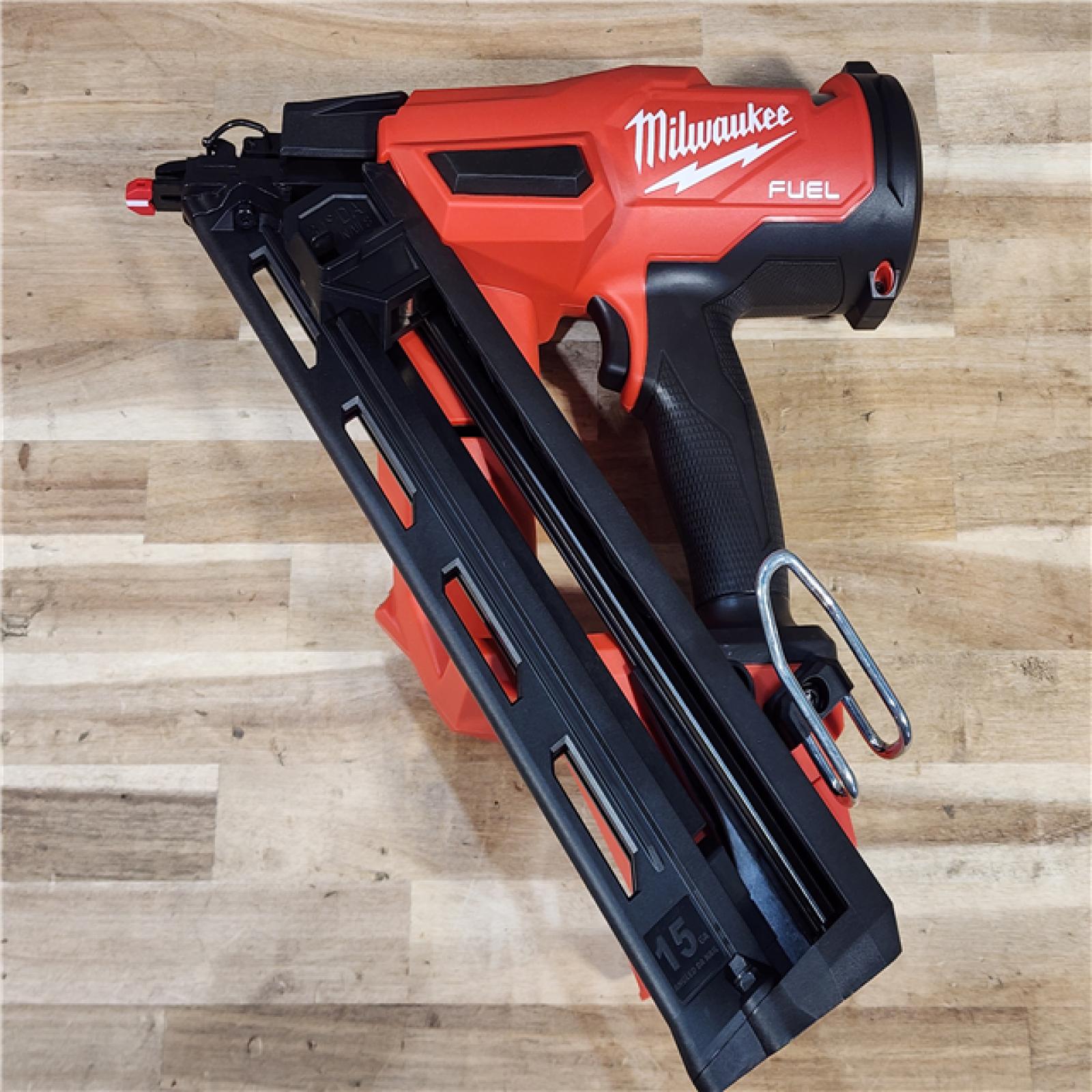 HOUSTON LOCATION - AS-IS (APPEARS LIKE NEW) Milwaukee FUEL 18-Volt Lithium-Ion Brushless Cordless Gen II 15-Gauge Angled Finish Nailer (Tool-Only)
