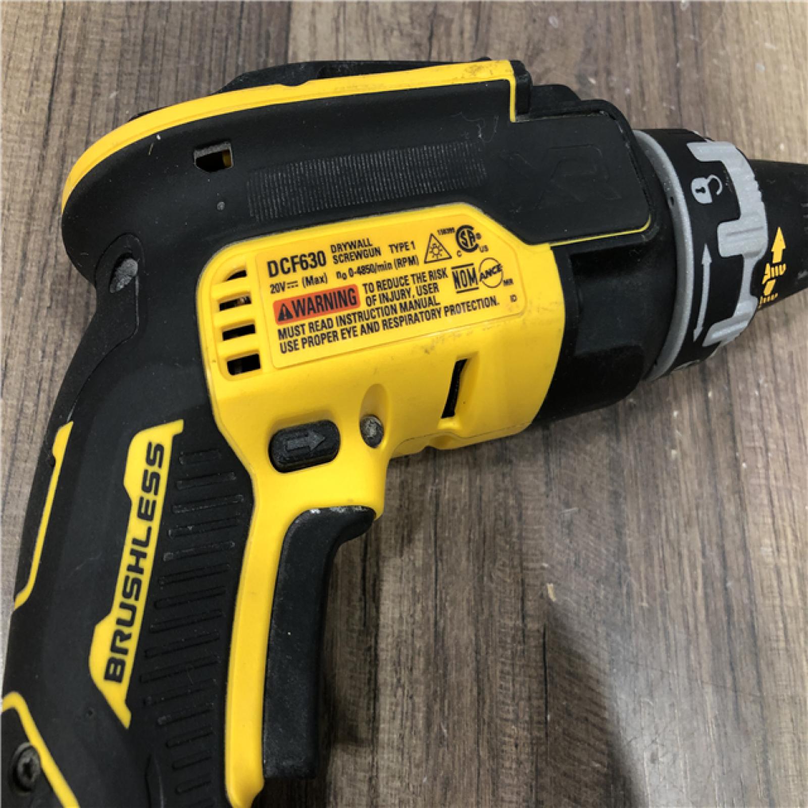 AS-IS DEWALT XR 20V MAX Lithium-Ion Cordless Brushless Screw Gun (Tool Only)