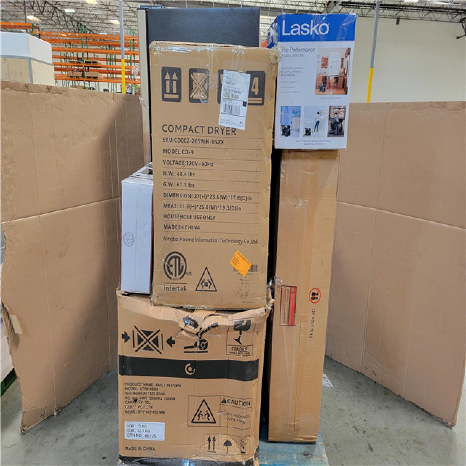 California AS-IS Home Improvement pallet