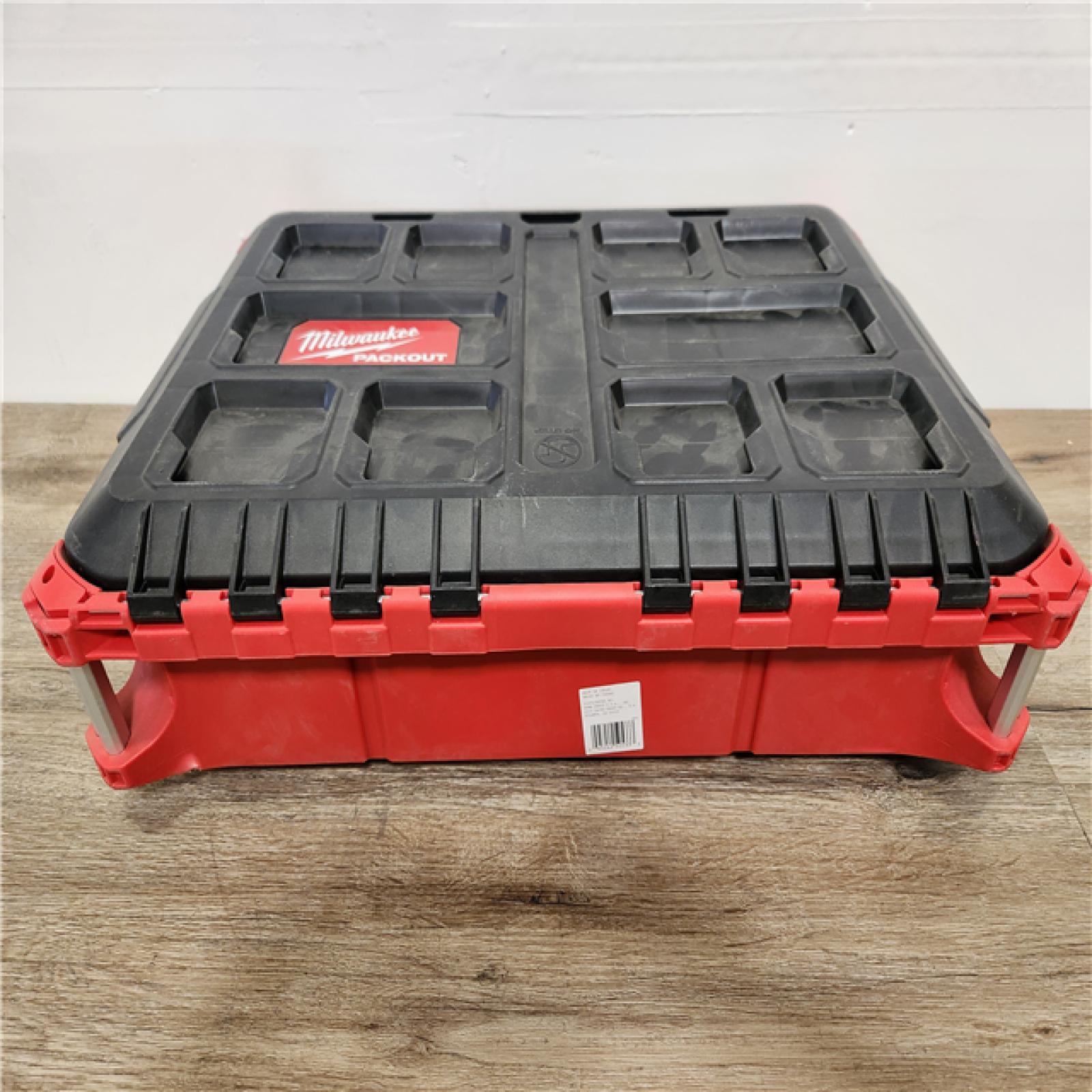 Phoenix Location NEW Milwaukee PACKOUT 22 in. Medium Red Tool Box with 75 lbs. Weight Capacity