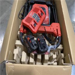 Dallas Location - As-Is 	Milwaukee M18 FUEL Brushless Cordless 21 in. Walk Behind Dual Battery Self-Propelled Mower Kit