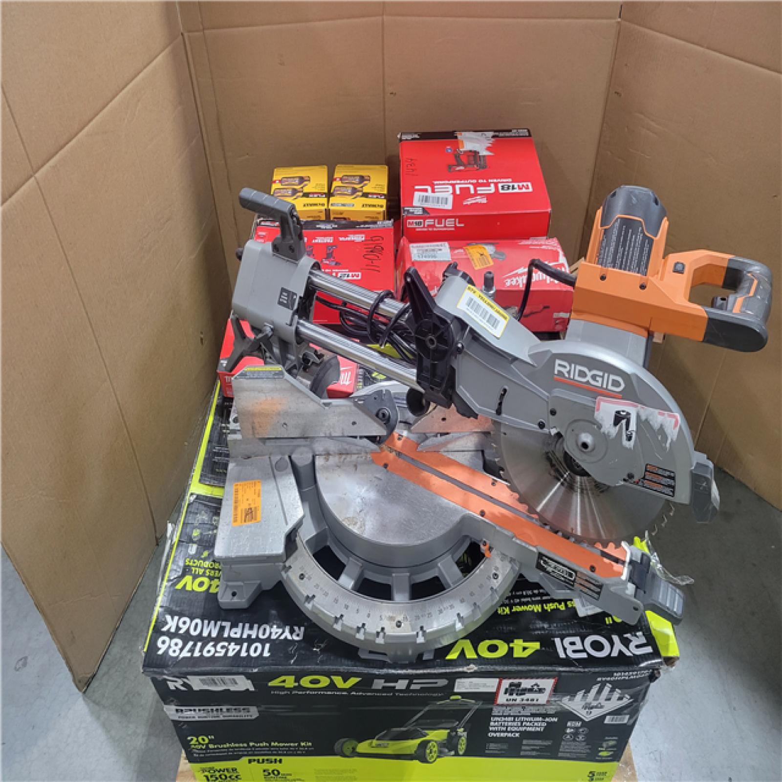 CALIFORNIA AS-IS TOOL PALLET