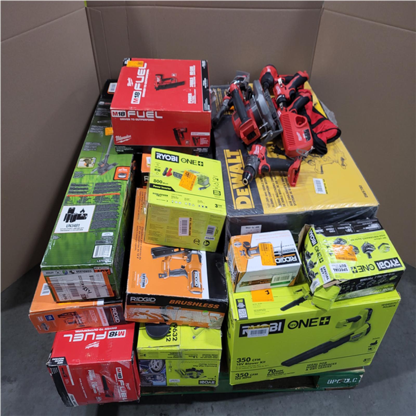 CALIFORNIA AS-IS TOOL PALLET