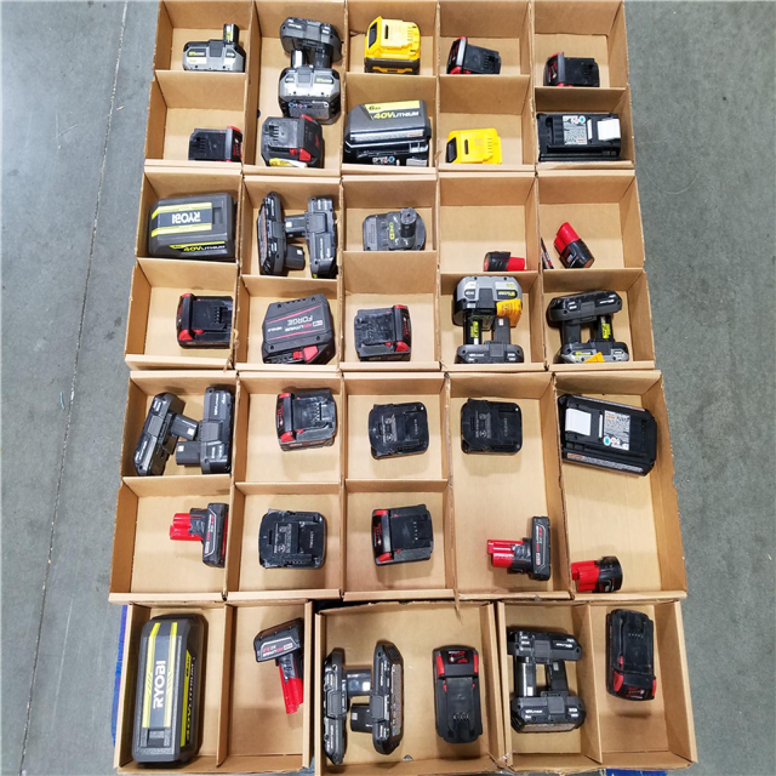 California AS-IS Battery Pallet
