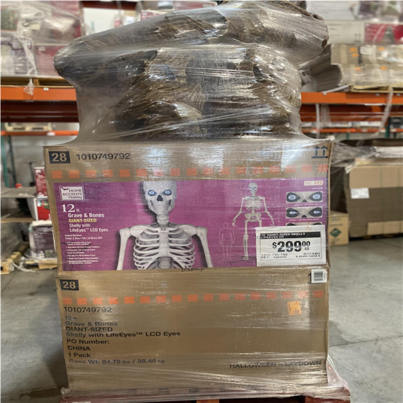 DALLAS LOCATION- MIXED BULLSEYE HALLOWEN PALLET