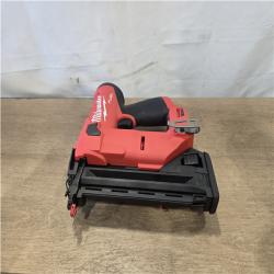 AS-IS Milwaukee FUEL 12-Volt Lithium-Ion Brushless Cordless 18-Gauge 1-1/2 in. Compact Brad Nailer (Tool Only)