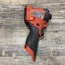 AS-IS Milwaukee FUEL 12V Lithium-Ion Brushless Cordless 1/4 in. Hex Impact Driver (Tool-Only)