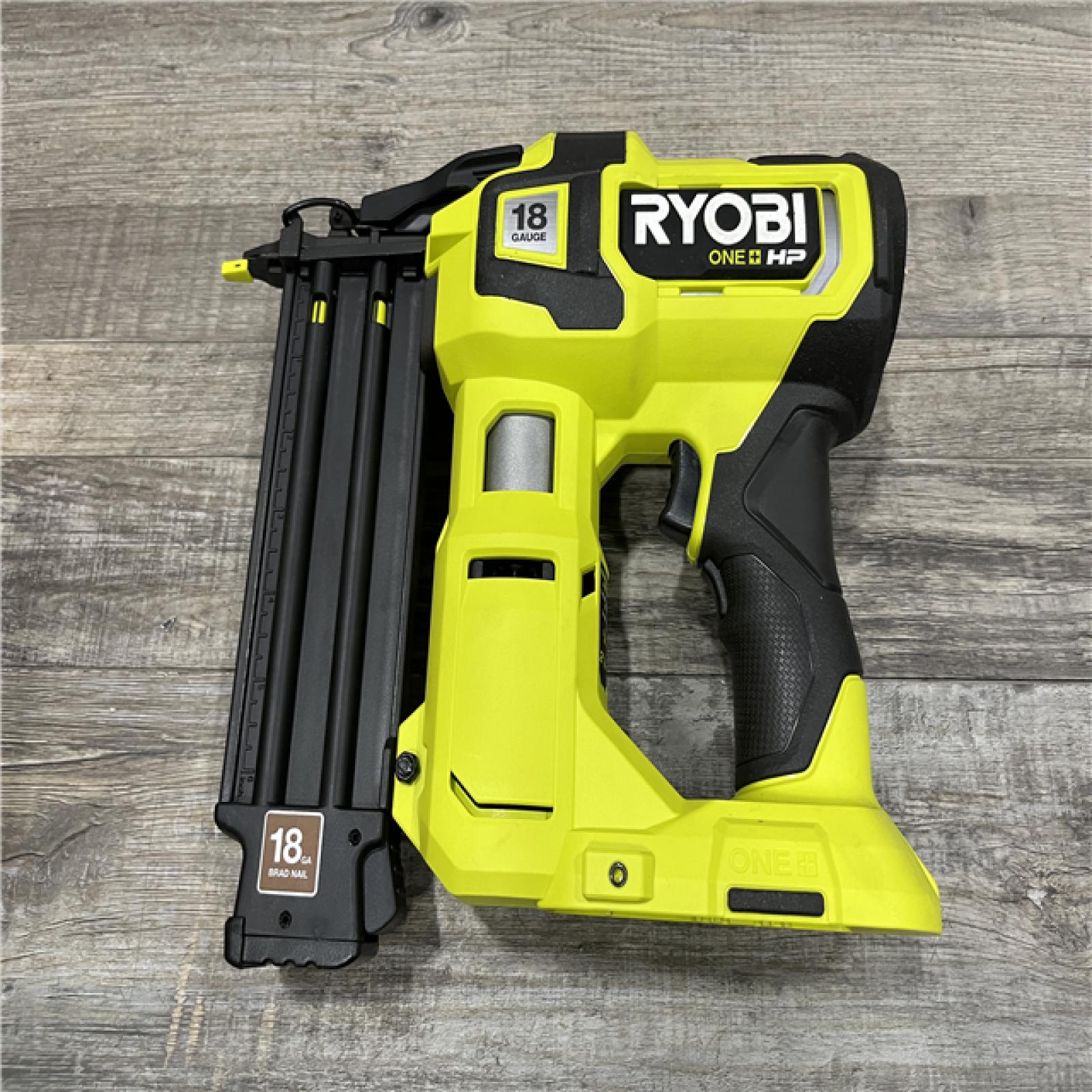AS-IS RYOBI ONE+ HP 18V 18-Gauge Brushless Cordless AirStrike Brad Nailer (Tool Only)
