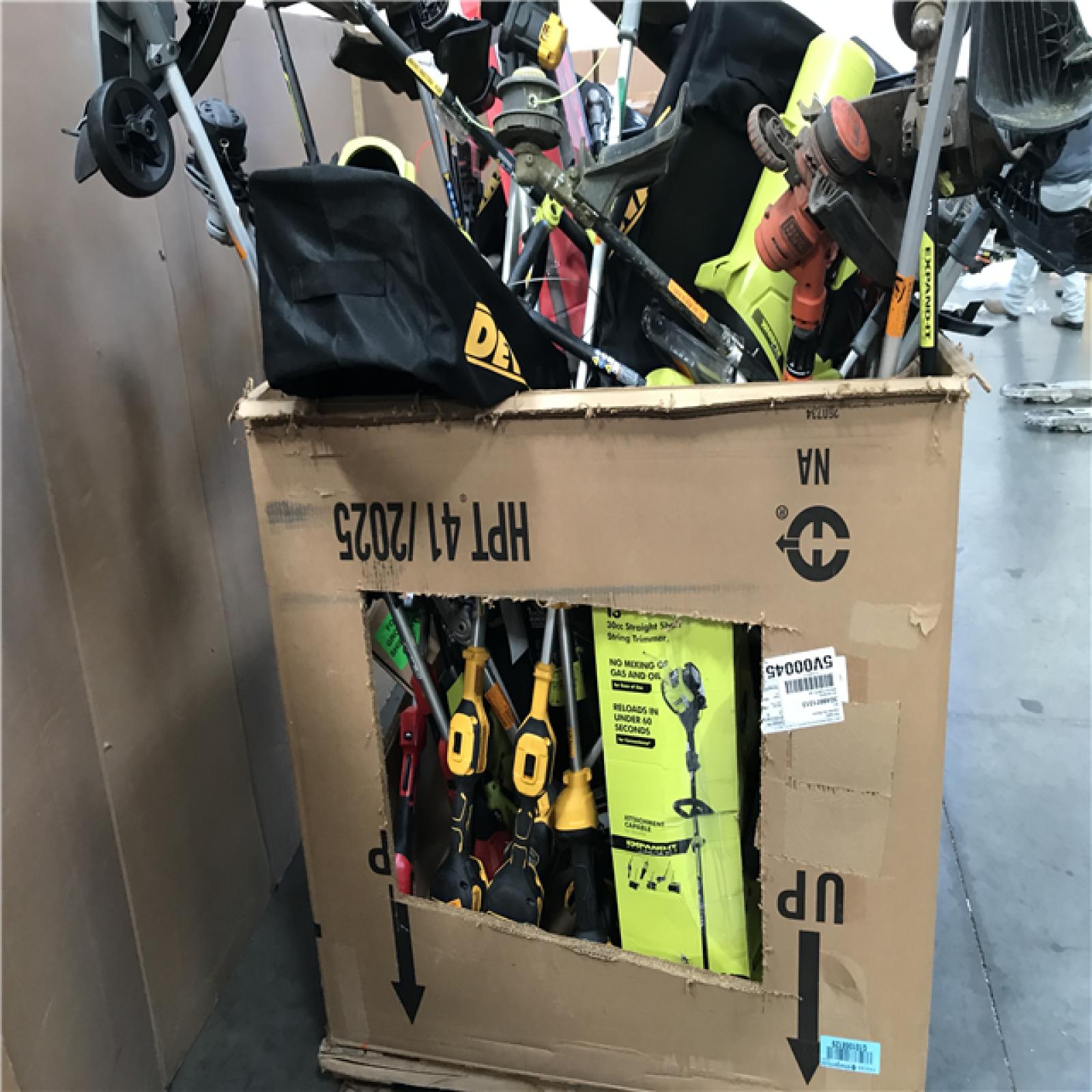 CALIFORNIA AS-IS TOOL PALLET