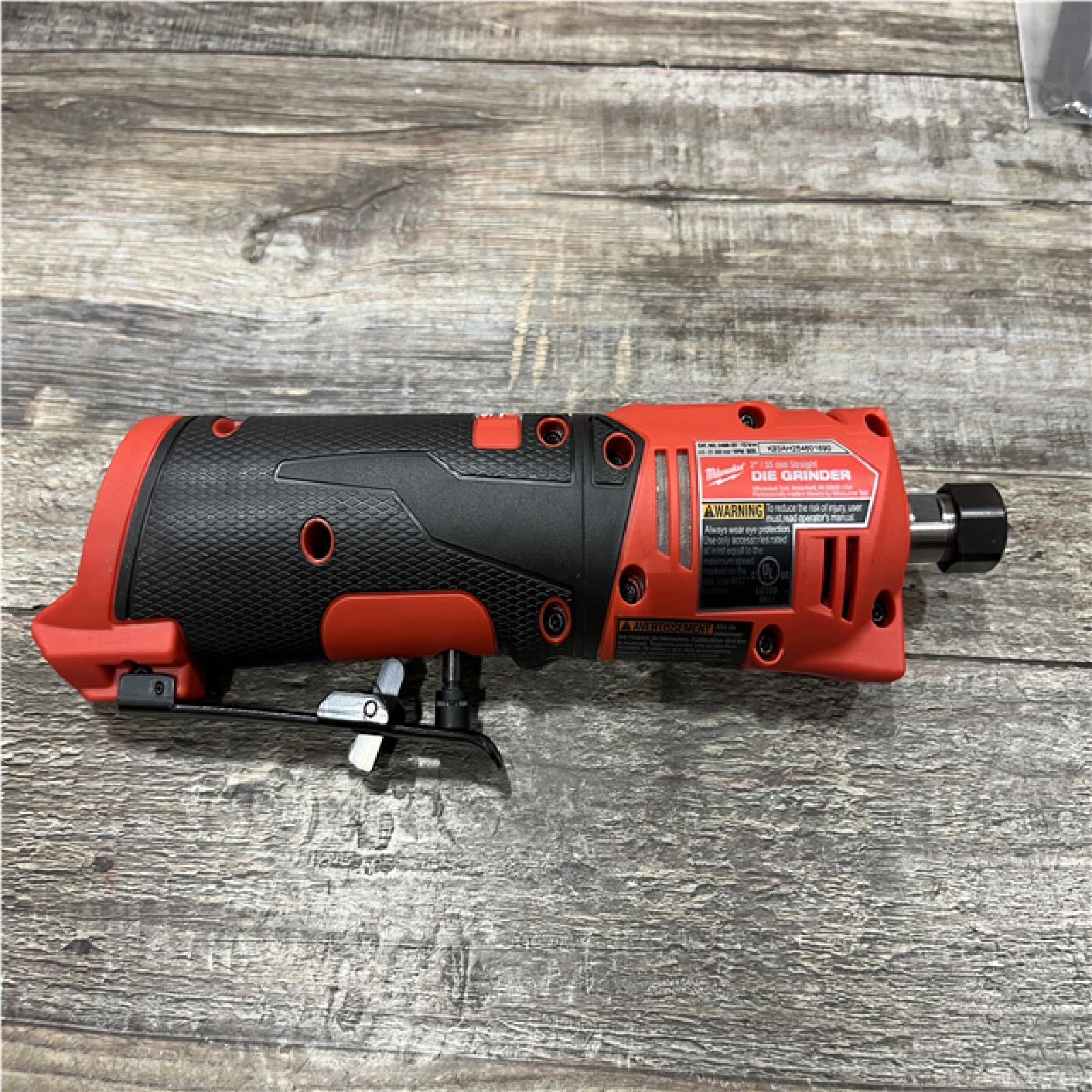 AS-IS Milwaukee  FUEL 12V Lithium-Ion Brushless Cordless 1/4 in. Straight Die Grinder Kit