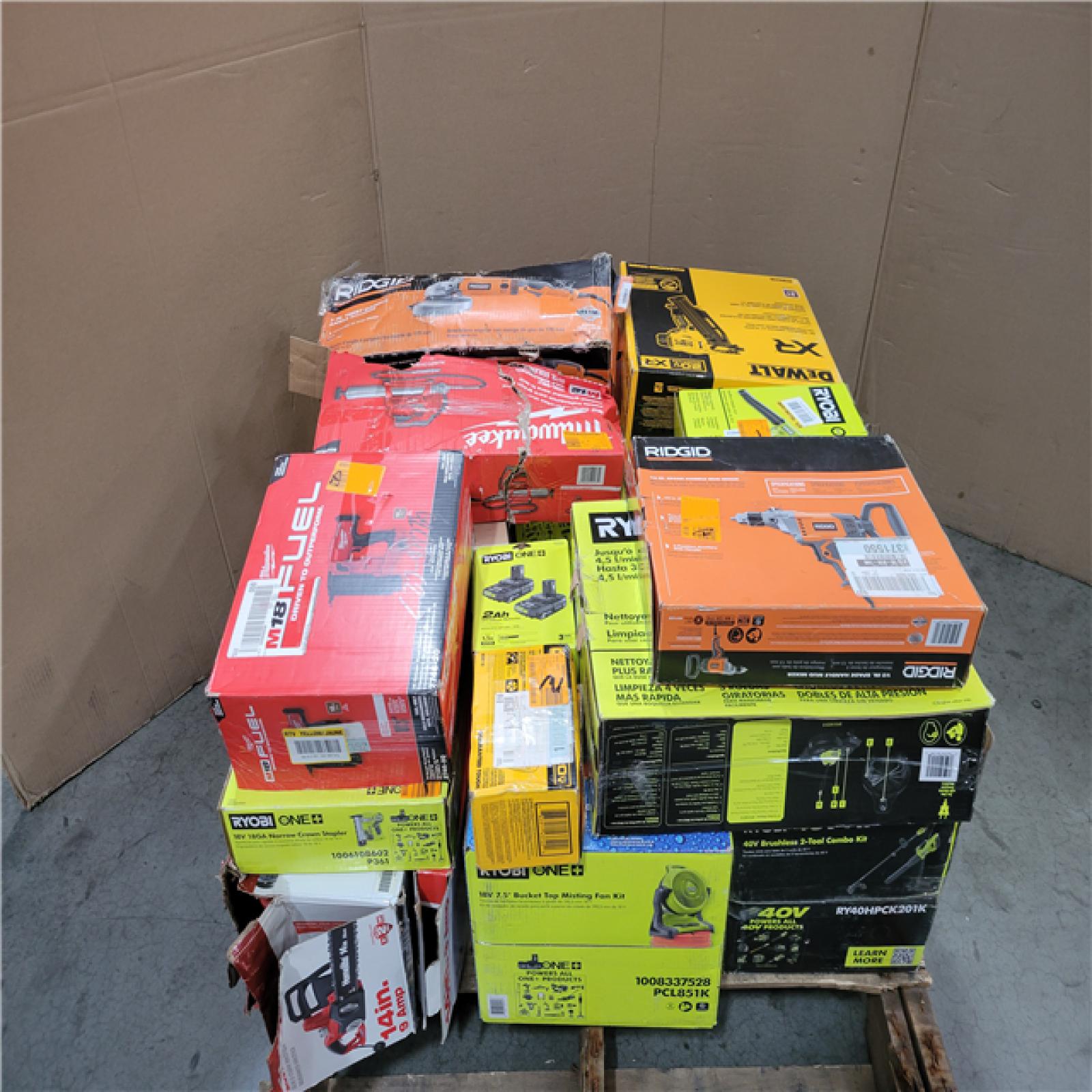 CALIFORNIA AS-IS TOOL PALLET